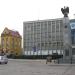 Tower - part of old pedestrian bridge in Kielce city