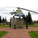 Памятник-вертолёт Ми-24В в городе Агалатово