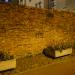 Preserved part of wall of Warsaw Ghetto in Warsaw city