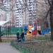 Сквер с детскими игровыми площадками в городе Москва