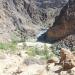 Wadi Hidan mittleres Tal: Waserfall 6 m