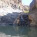 Wadi Hidan mittleres Tal: Waserfall 6 m