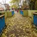 Пешеходный мост в городе Гродно
