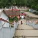 Надземный пешеходный переход в городе Кропоткин