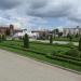 Клумба в городе Кропоткин