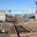 Ворота подъездного пути на МКК в городе Долгопрудный