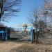 Ворота подъездного пути на МКК в городе Долгопрудный