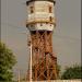 Старинная водонапорная башня в городе Ташкент