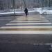 Пешеходный переход в городе Москва