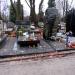The tomb of Witold Woyda in Warsaw city