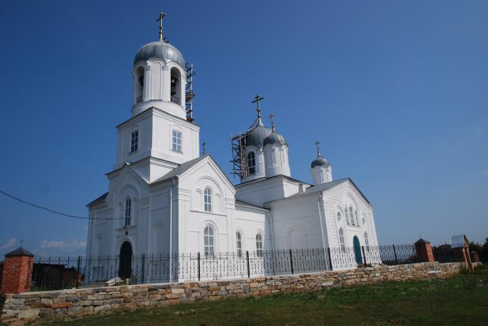 Храм Вознесения село Сметанино