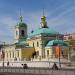 Стилобат храма Преображения Господня на Преображенской площади в городе Москва