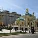 Стилобат храма Преображения Господня на Преображенской площади в городе Москва