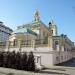 Стилобат храма Преображения Господня на Преображенской площади в городе Москва