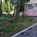Территория средней школы № 8 в городе Слуцк