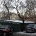Снесённые старые кирпичные гаражи в городе Москва