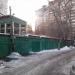 Снесённые старые кирпичные гаражи в городе Москва