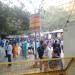Janpath flea market in Delhi city