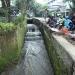 Luapan Sungai Banjir Pasteur in Bandung city