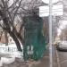 Фрагмент старой стены в городе Москва