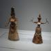 Minoan snake goddess figurines