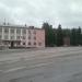 Площадь Ленина в городе Старожилово