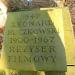 The grave of Leonard Buczkowski in Warsaw city