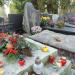 The grave of Wiktor Woroszylski in Warsaw city