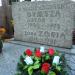 The tomb of Adolf Dymsza in Warsaw city