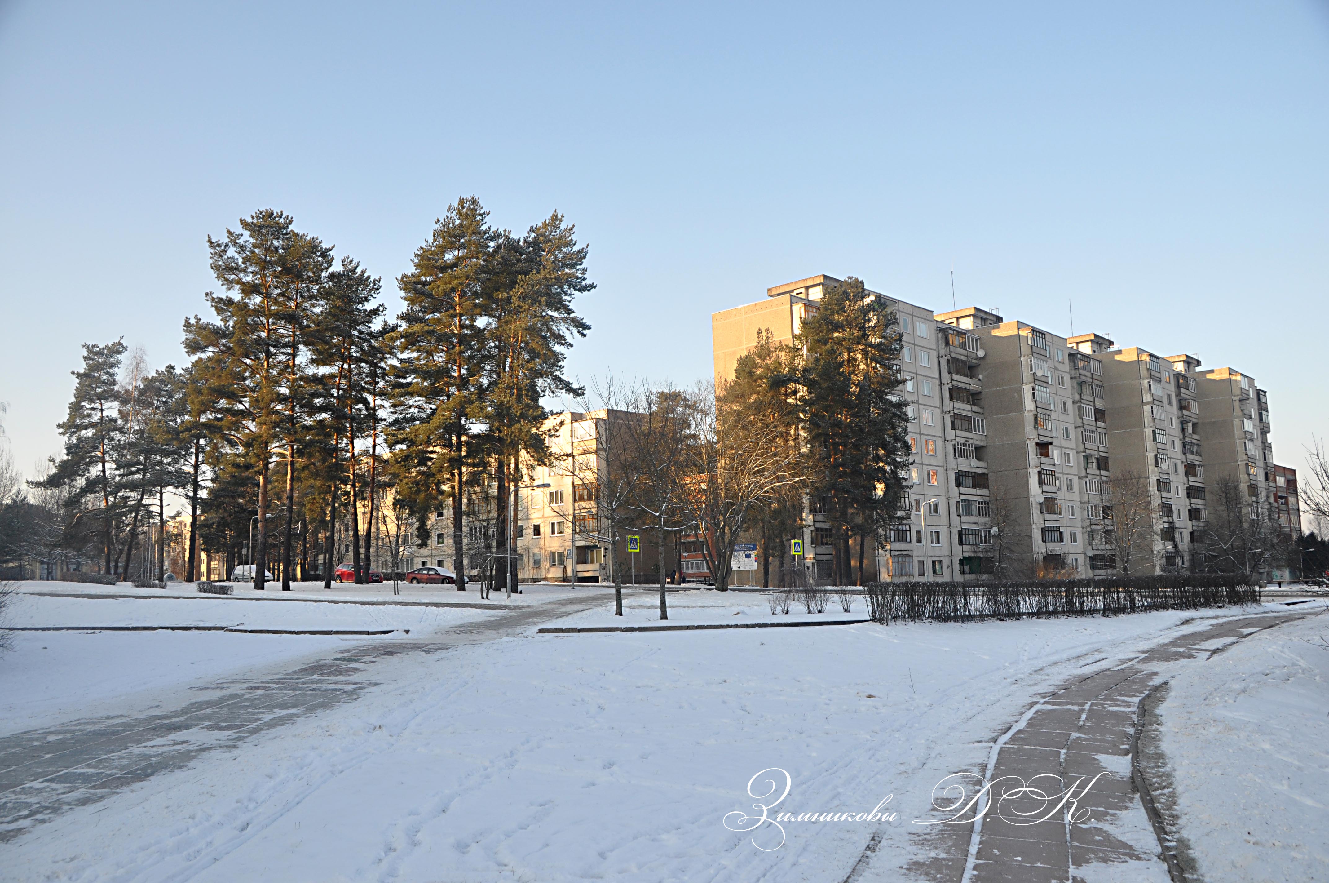 висагинас фотографии города