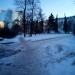 Сквер в городе Москва