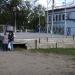 Снесённая сцена в городе Александров