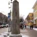Верстовой столб в городе Гатчина