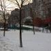 Наземный павильон въезда в подземный паркинг в городе Москва