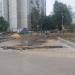 Строительная площадка Южной рокады в городе Москва