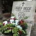 The tomb of Józef Beck in Warsaw city