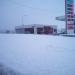 Снесённый магазин и касса АЗС в городе Москва
