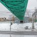 Эстакада теплотрассы в городе Москва