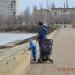 берег Камышинки в городе Камышин