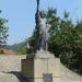 Estátua da Liberdade na Rio de Janeiro city