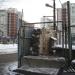 Снесённое историческое здание в городе Москва