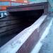 Выезд из подземного паркинга в городе Москва