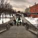 Лестница Александровского сада в городе Москва