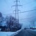 Опора ЛЭП в городе Москва