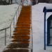 Металлическая лестница в городе Москва