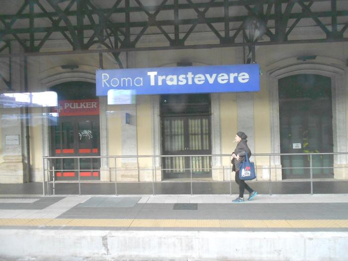 Trastevere Railway Station Rome Train Station Metro Station