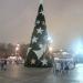 Место установки новогодней ёлки в городе Москва