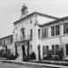 Original main administrative entrance in Los Angeles, California city