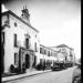 Original main administrative entrance in Los Angeles, California city