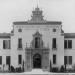 Original main administrative entrance in Los Angeles, California city